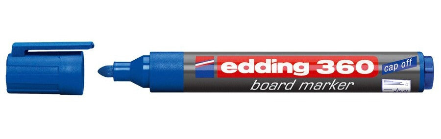 Edding 360 marker 1 pc(s) Bullet tip Blue
