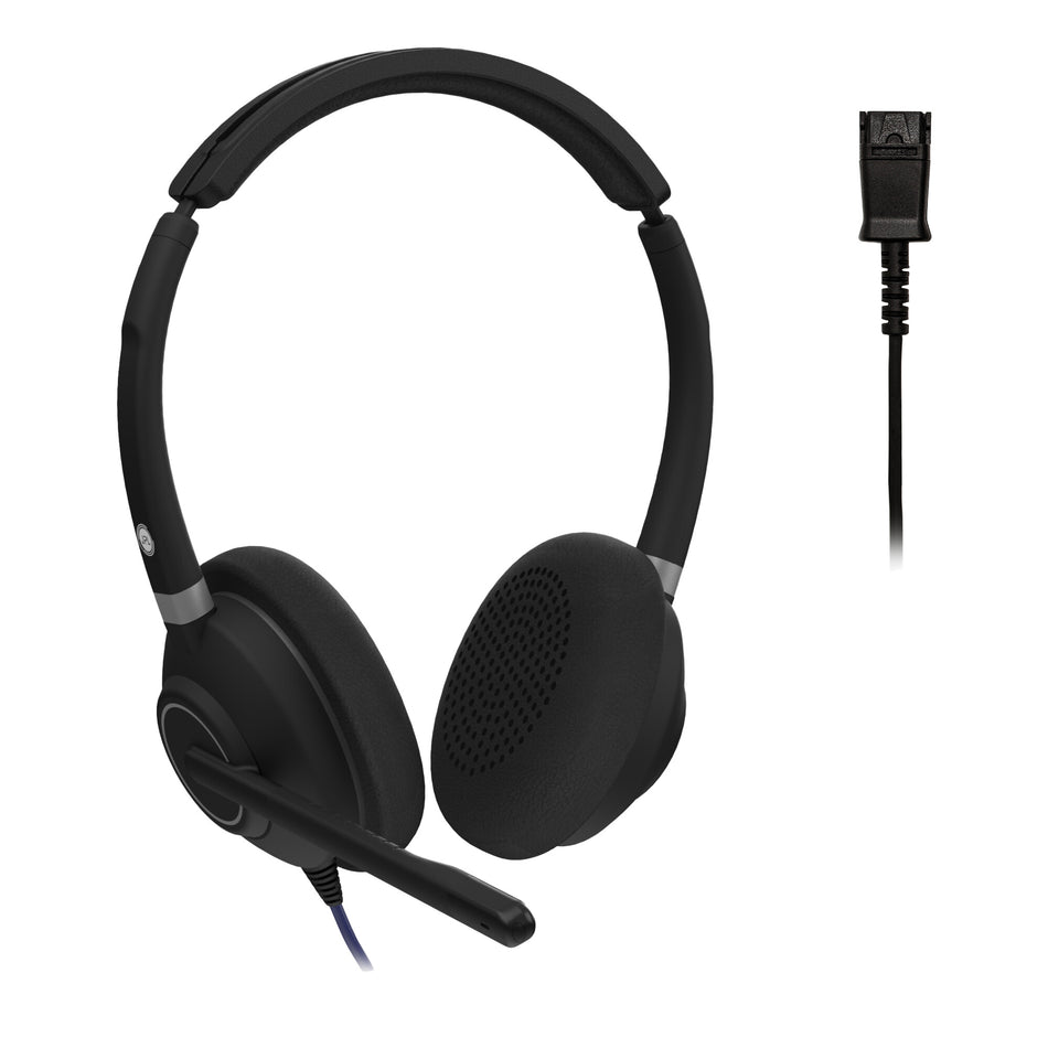 JPL Icon 120-PB Headset Wired Head-band Office/Call center Black