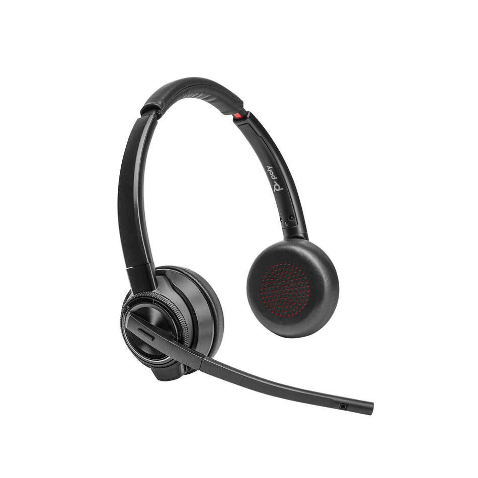 Poly Savi 8420 Office Stereo Microsoft Teams Certified DECT 1880-1900 MHz Headset