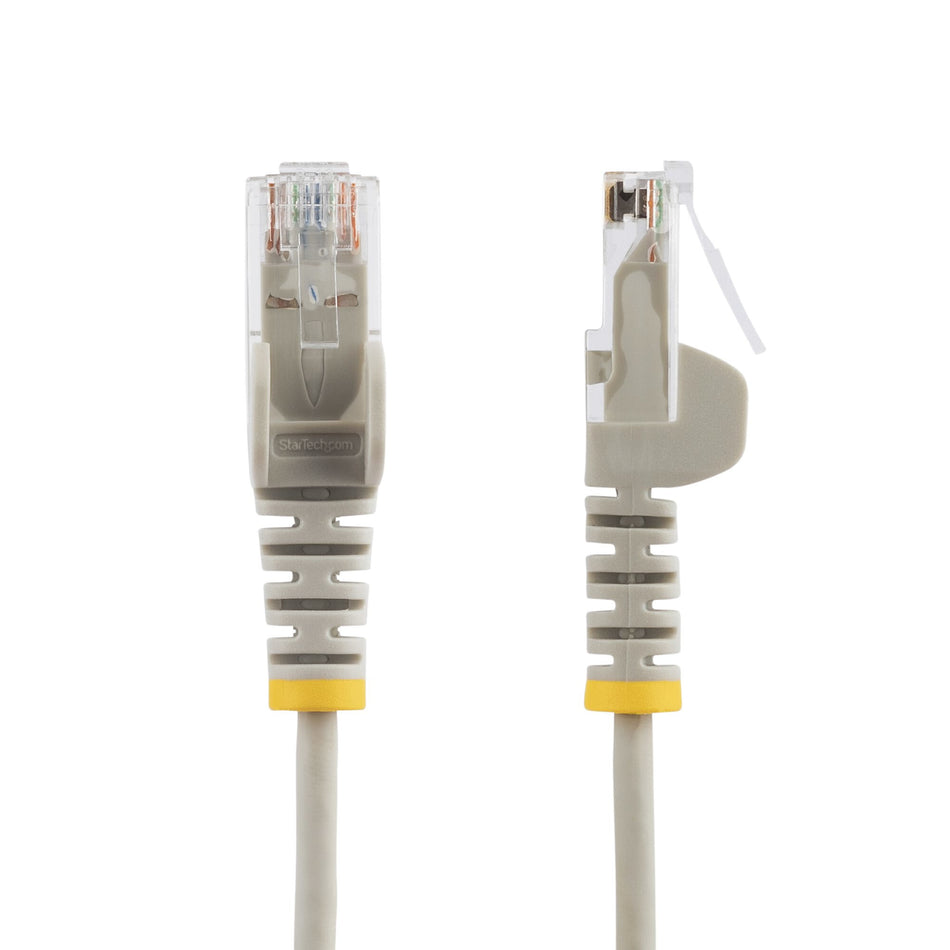 StarTech.com 0.5 m CAT6 Cable - Slim - Snagless RJ45 Connectors - Grey