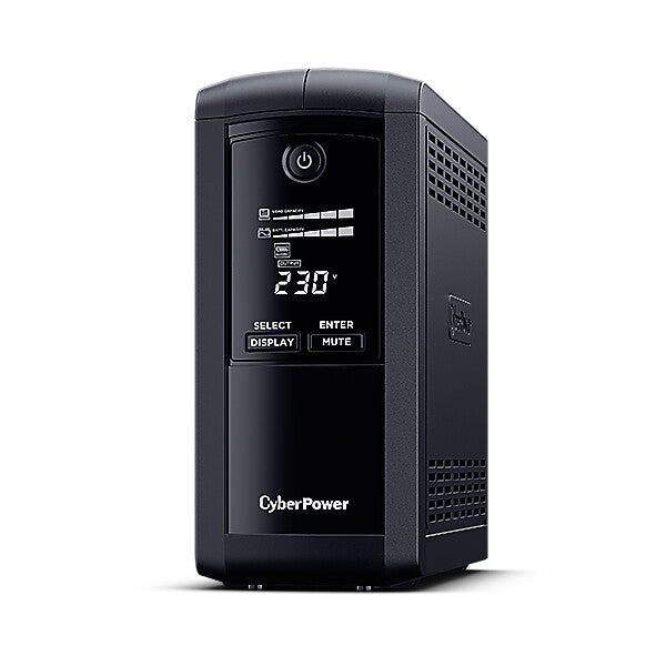 CyberPower VP1000EILCD uninterruptible power supply (UPS) Line-Interactive 1 kVA 550 W 6 AC outlet(s)