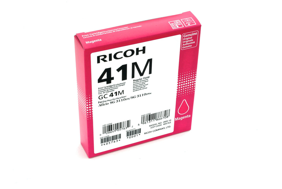 Ricoh 405763 ink cartridge 1 pc(s) Original Standard Yield Magenta