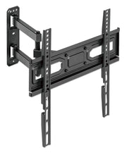 Manhattan Wall Mount for TV & Monitors (Full Motion), For screens 32" to 55", VESA compatibility: all between 100x100mm to 400x400mm - check the dimensions of the four mounting holes on back of screen to ensure it fits, Max 35kg, Black, Bracket