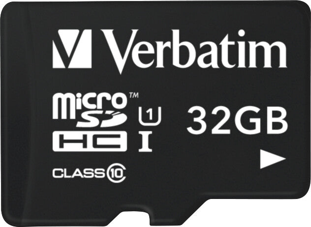 Verbatim Tablet U1 microSDHC Card with USB Reader 32GB