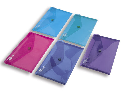 Snopake 11355 folder Polypropylene (PP) Blue, Green, Pink, Purple, Turquoise