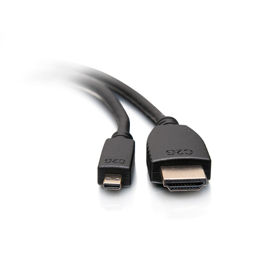 C2G 3m High Speed HDMI to Micro HDMI Cable with Ethernet - 4K 60Hz