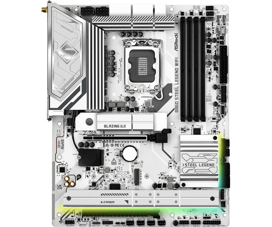 Asrock B860 Steel Legend WiFi Intel B860 LGA 1851 (Socket V1) ATX