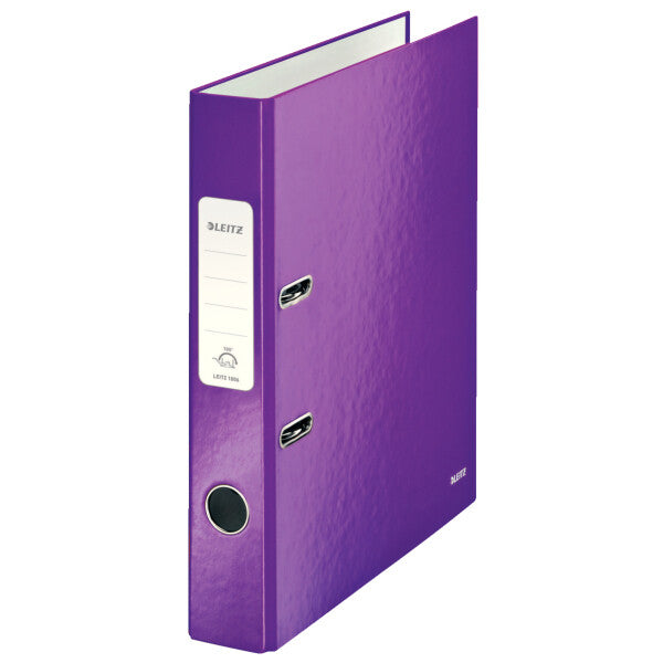 Leitz 180° WOW ring binder A4 Purple