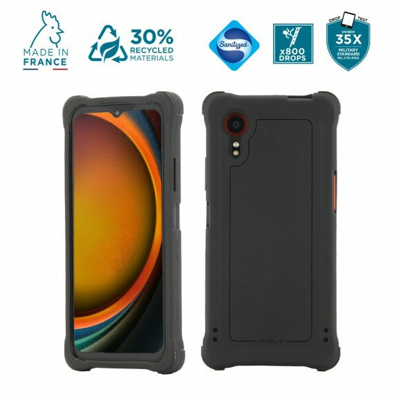 Mobilis 054016 mobile phone case 16.8 cm (6.6") Cover Grey