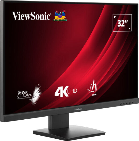 Viewsonic VG3208-4K computer monitor 81.3 cm (32") 3840 x 2160 pixels 4K Ultra HD LED Black