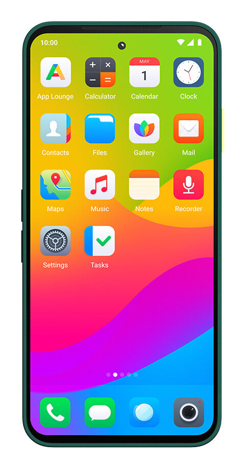 Fairphone The (Gen 6) 16 cm (6.31") Dual SIM Android 15 5G USB Type-C 8 GB 256 GB 4415 mAh Green