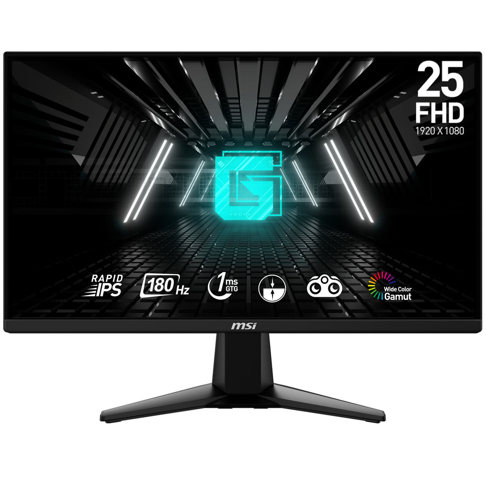 MSI G255F computer monitor 62.2 cm (24.5") 1920 x 1080 pixels Full HD LCD Black