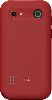 Doro Leva E10 6.1 cm (2.4") 118.9 g Red Senior phone