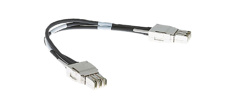 Cisco Meraki STACK-T1-50CM-M networking cable Black, Grey 0.5 m