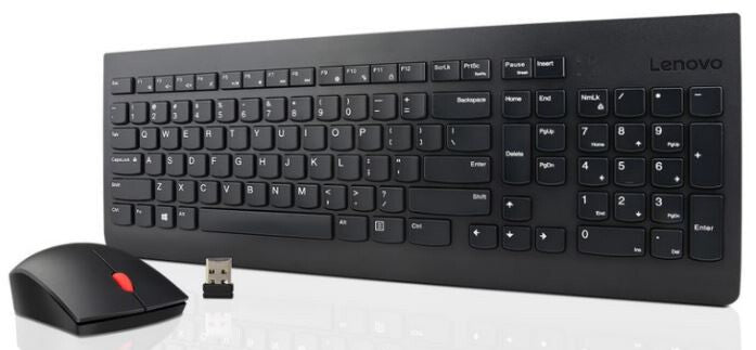 Lenovo 4X30M39496 keyboard Mouse included Universal RF Wireless UK English Black