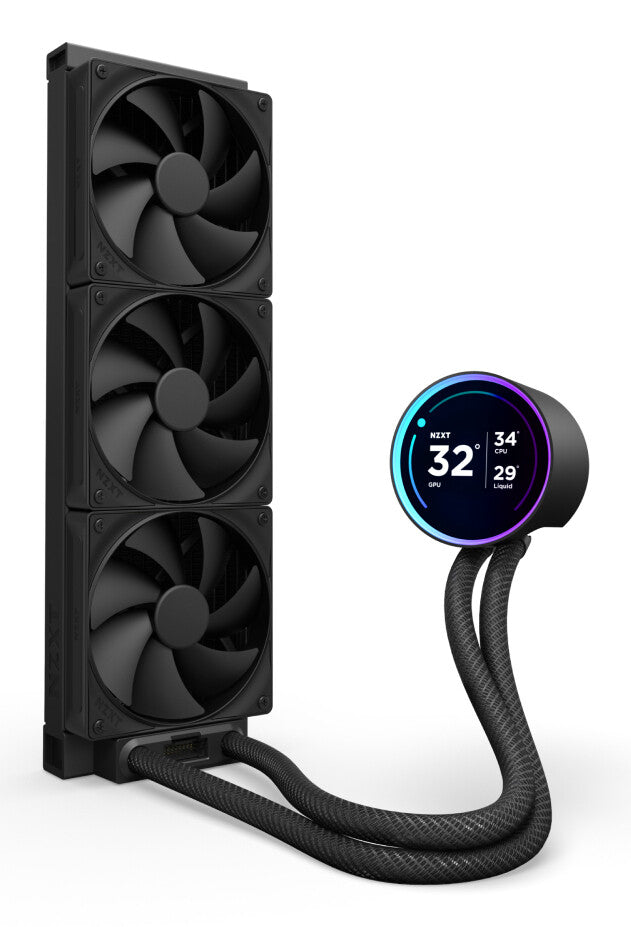 NZXT Kraken Elite 360 Processor All-in-one liquid cooler 12 cm Black 1 pc(s)