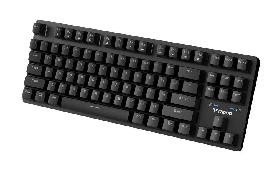 Rapoo V500PRO 2.4 TKL keyboard Gaming USB + Bluetooth QWERTY Black