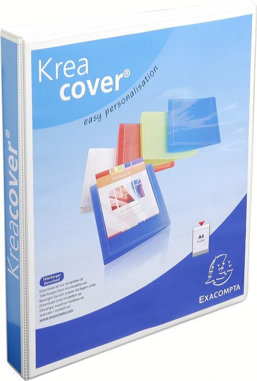 Exacompta 51846E ring binder A4 White