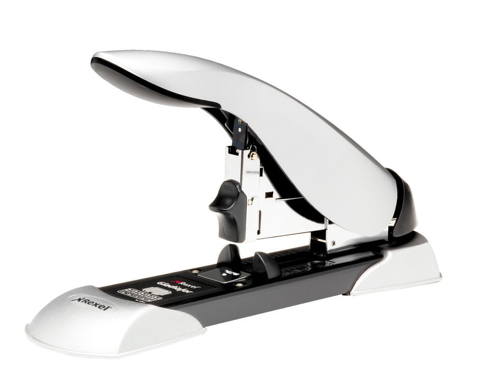 Rexel Gladiator Heavy Duty Stapler Silver/Black