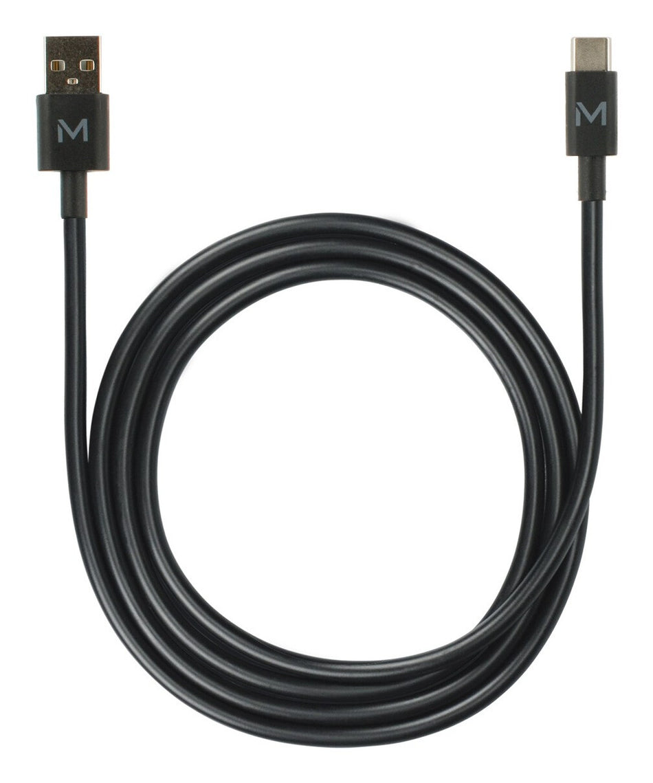 Mobilis 020013 USB cable 1 m USB A USB C Black