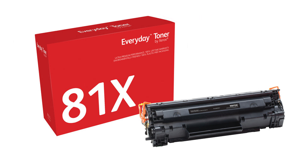 Everyday ™ Black Toner by Xerox compatible with HP 83X (CF283X), High capacity