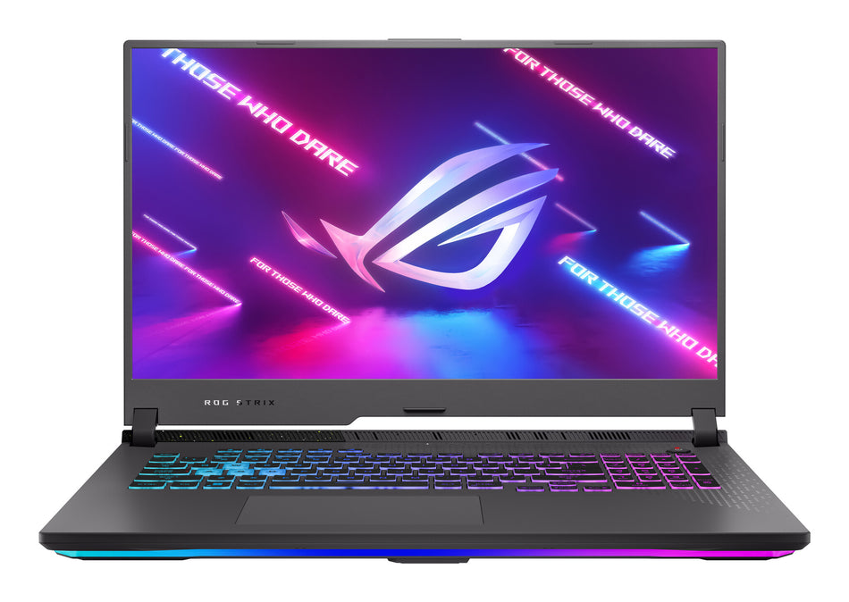 ASUS ROG Strix G17 (2023) G713 AMD Ryzen™ 9 7845HX Laptop 43.9 cm (17.3") Wide Quad HD 16 GB DDR5-SDRAM 1 TB SSD NVIDIA GeForce RTX 4070 Wi-Fi 6E (802.11ax) Windows 11 Home Black, Grey