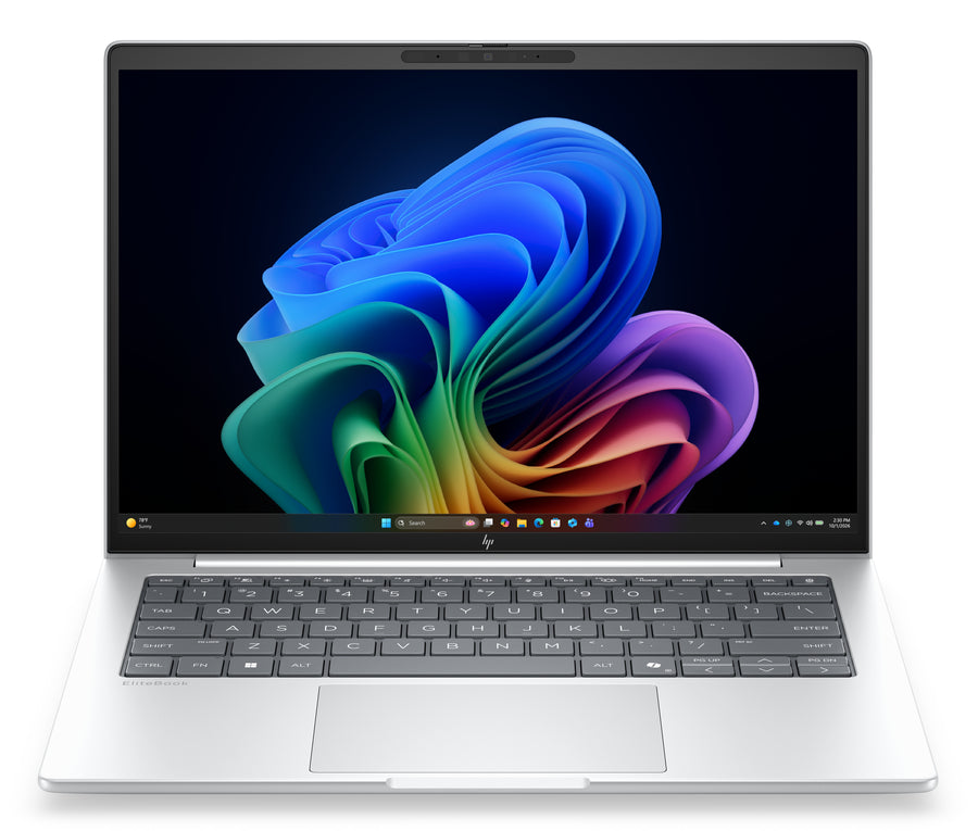 HP EliteBook 8 G2i 14 inch Notebook Next Gen AI PC Copilot+ PC Intel Core Ultra 5 325 Laptop 35.6 cm (14") WUXGA 32 GB DDR5-SDRAM 256 GB SSD Wi-Fi 7 (802.11be) Windows 11 Pro Silver