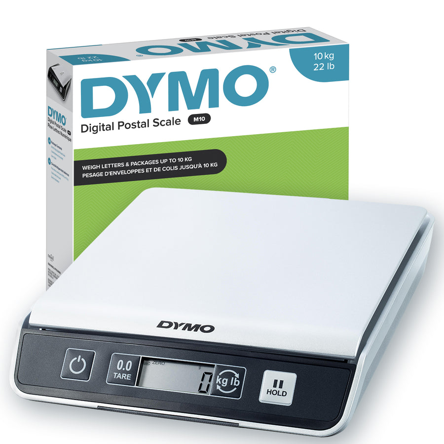 DYMO M10 Digital Package & Shipping Scale | up to 10KG Capacity | 20 cm x 20 cm