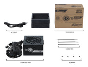 Seasonic CORE GC-650 ATX 3.1 power supply unit 650 W 24-pin ATX Black