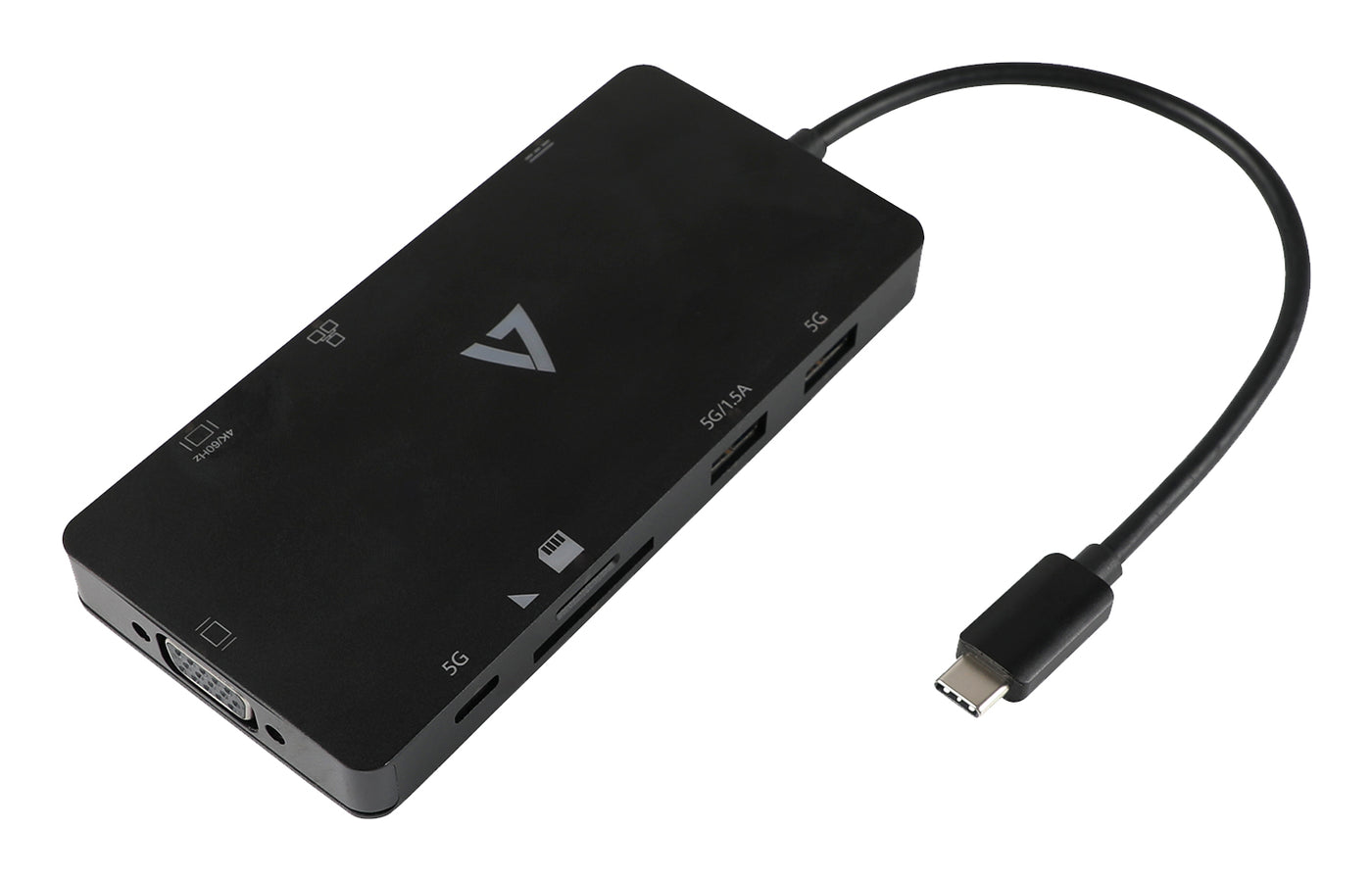 V7 UCMINIDOCK-ALTHV laptop dock/port replicator Wired