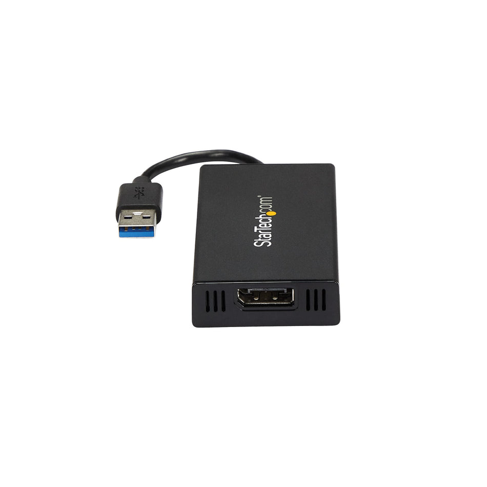 StarTech.com USB 3.0 to DisplayPort Adapter - DisplayLink Certified - 4K 30Hz