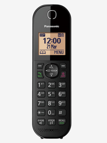 Panasonic KX-TGC420EB telephone DECT telephone Caller ID Black