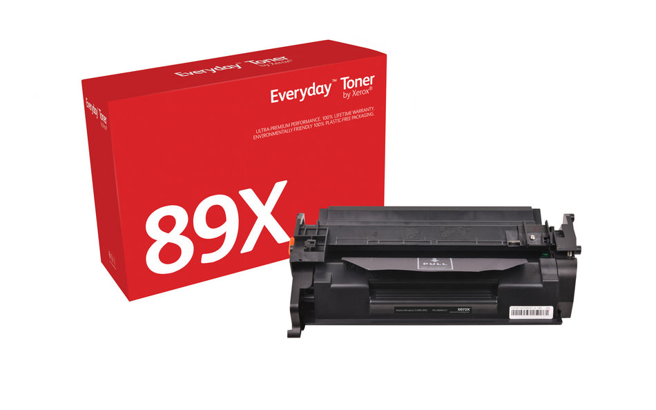 Everyday ™ Mono Toner by Xerox compatible with HP 89X (CF289X), High capacity