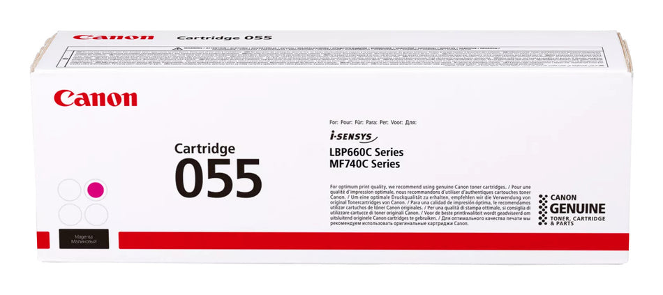 Canon 055 toner cartridge 1 pc(s) Original Magenta