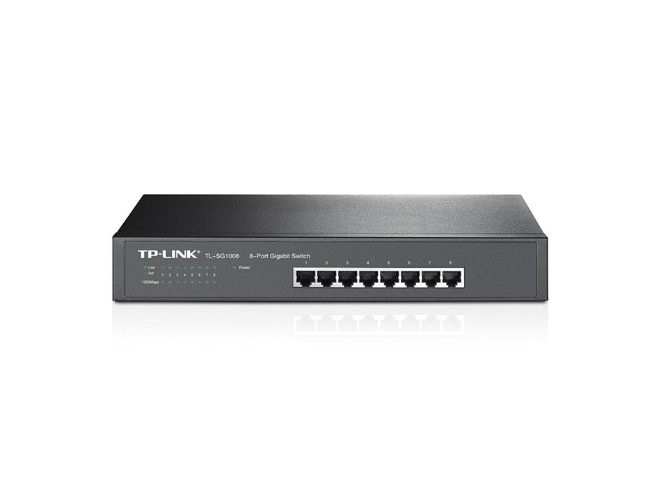 TP-Link 8-Port Gigabit Desktop/Rackmount Network Switch