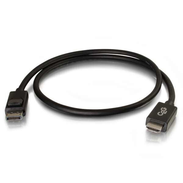 C2G 4.5m DisplayPort™ Male to HDMI® Male Adapter Cable - Black (TAA Compliant)