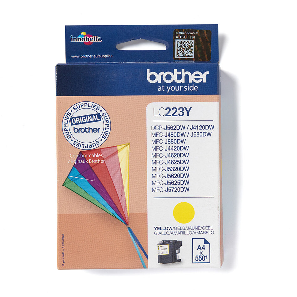 Brother LC223Y ink cartridge 1 pc(s) Original Yellow