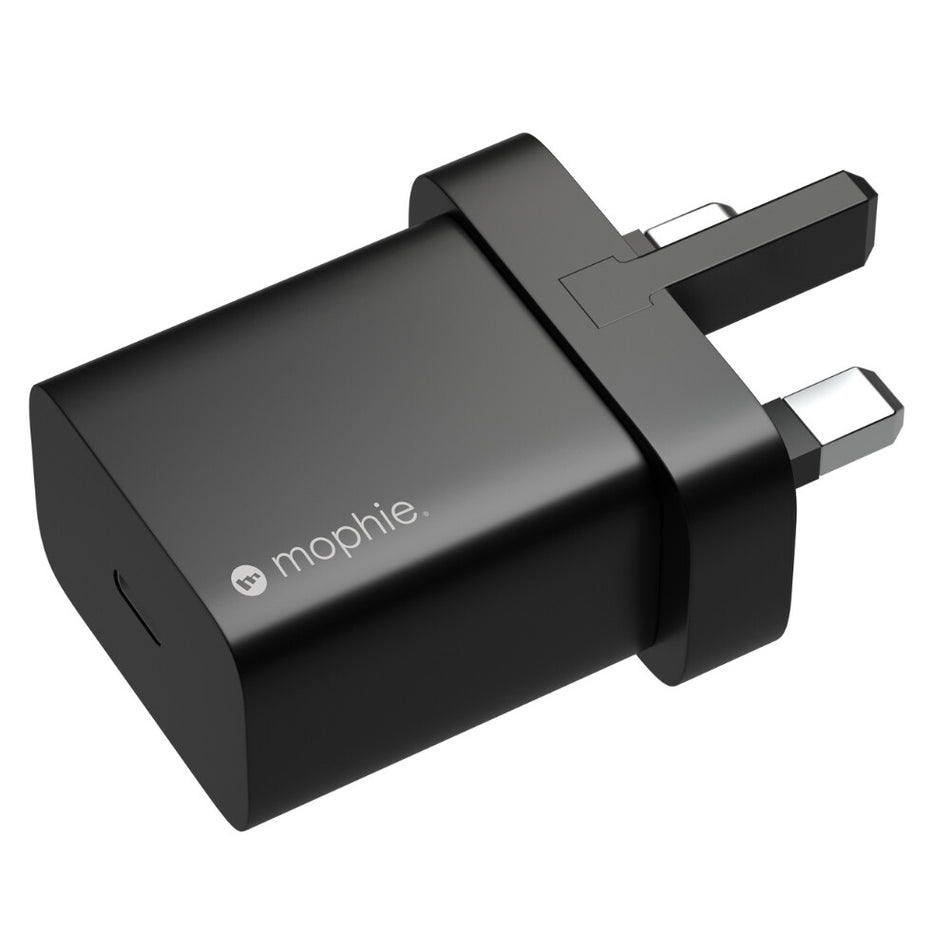 mophie Wall Adapter-USB-C-20W-Black--UK