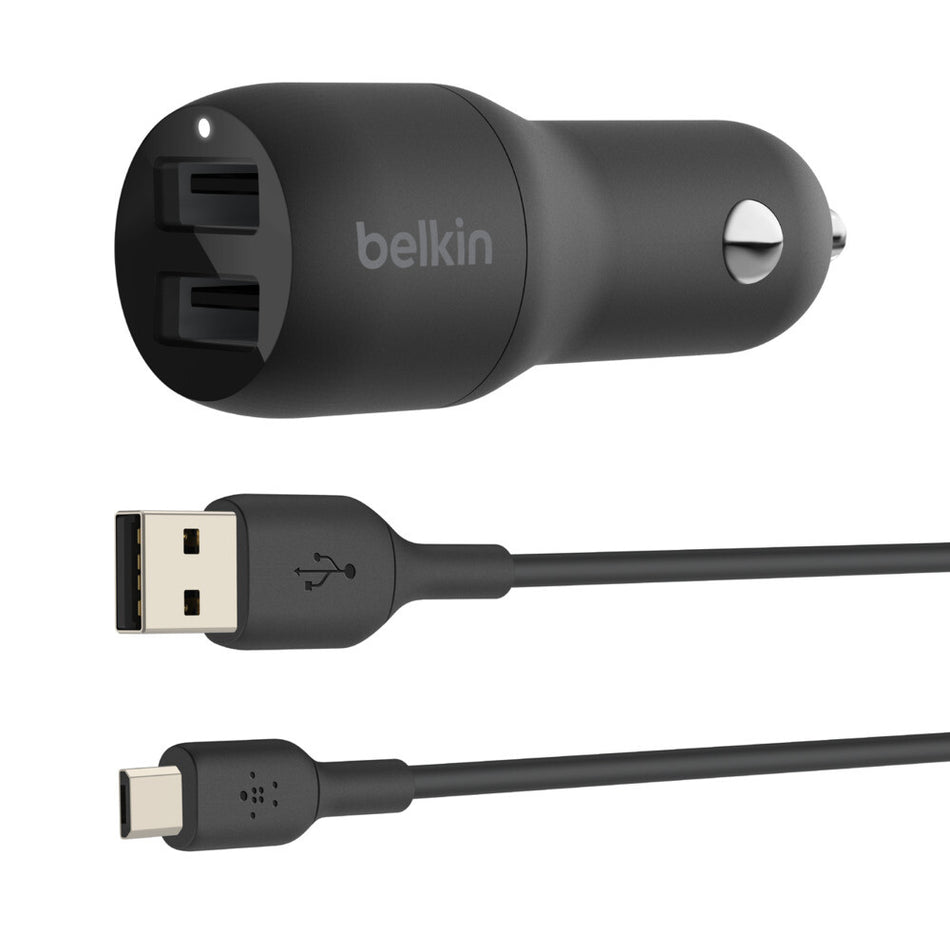 Belkin BoostCharge Smartphone Black Cigar lighter Auto