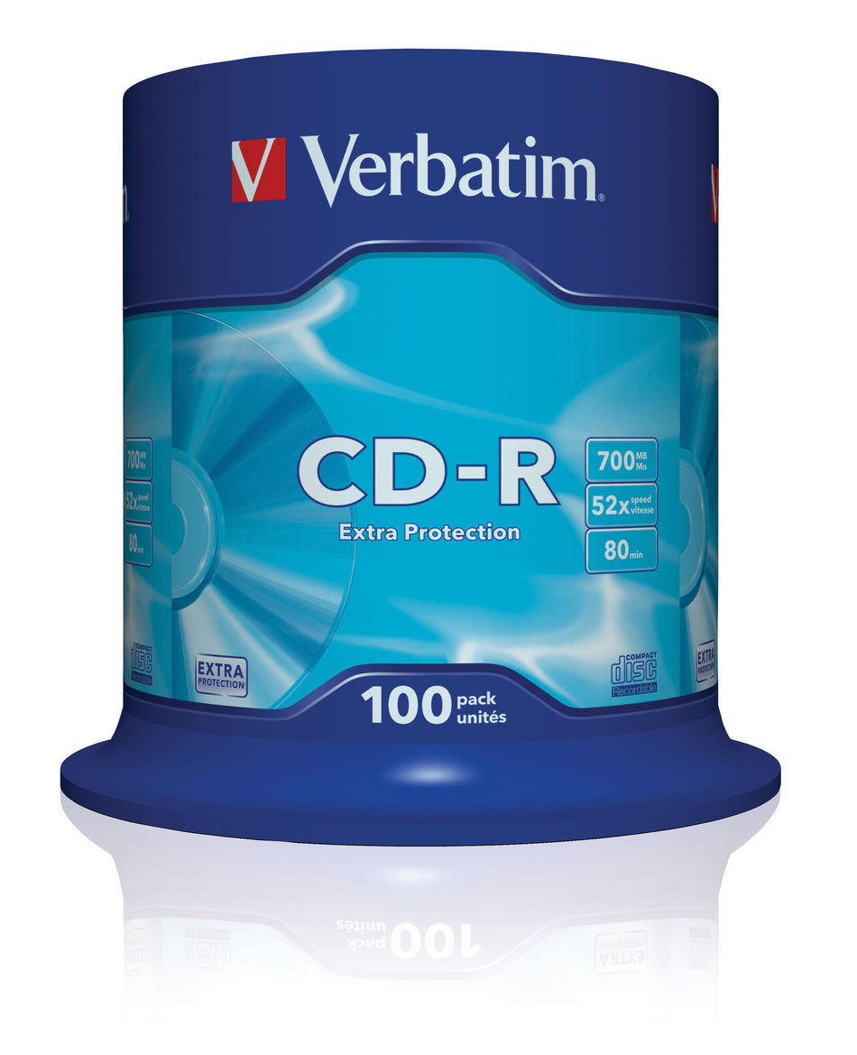 Verbatim CD-R Extra Protection 700 MB 52x 100 pc(s)