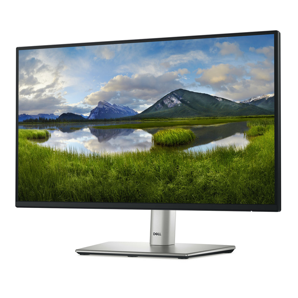 DELL P Series P2225H computer monitor 54.6 cm (21.5") 1920 x 1080 pixels Full HD LCD Black, Silver