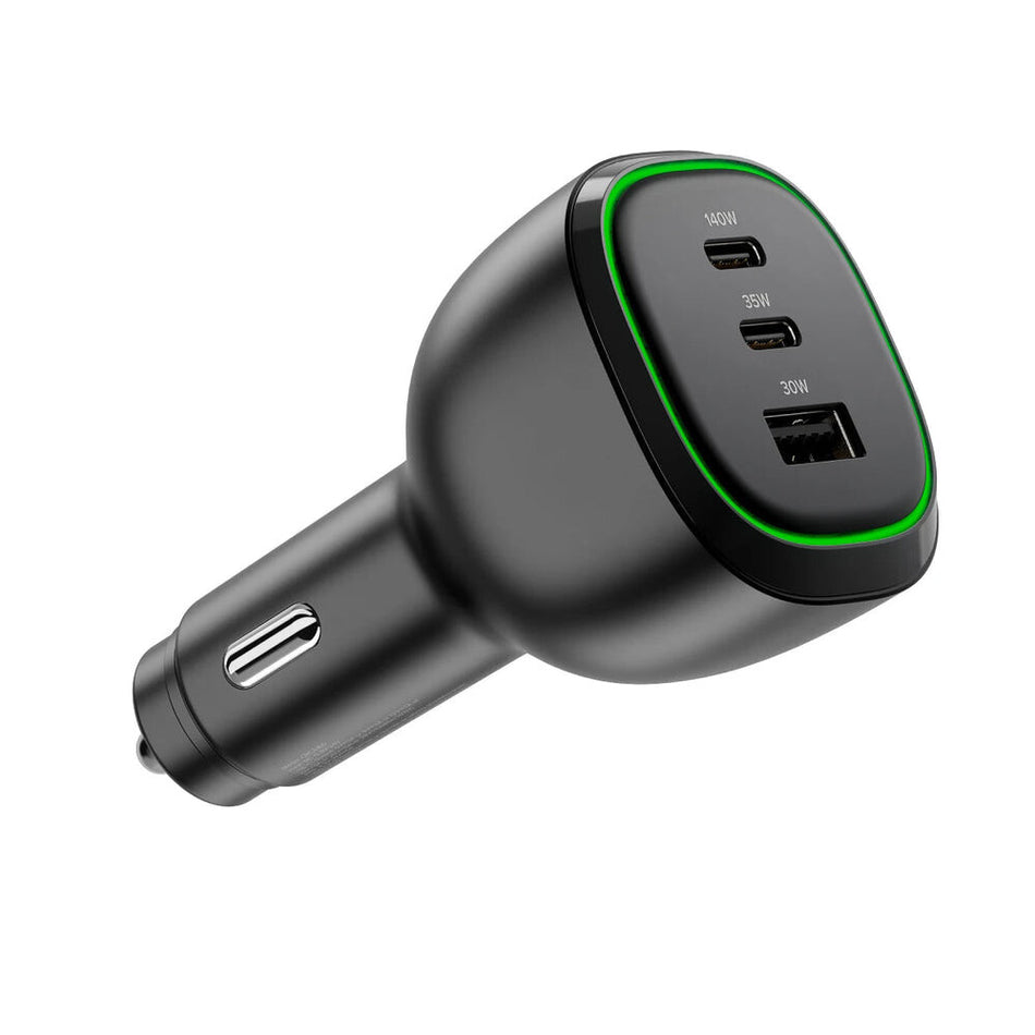 ALOGIC Rapid Power 165W USB-C Car Charger with 240W Charging Cable