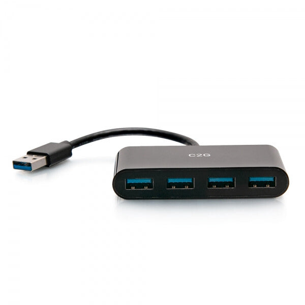 C2G 4-Port USB-A 3.0 Hub - SuperSpeed USB 5Gbps