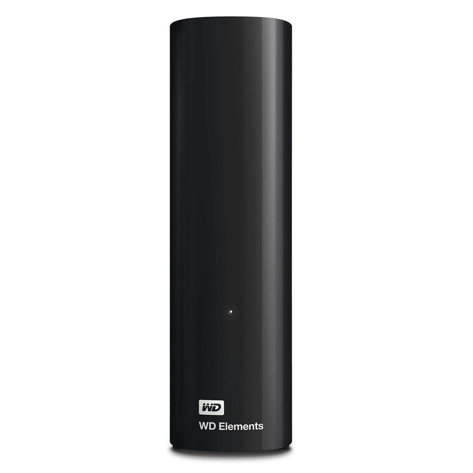 Western Digital Elements WDBWLG0220HBK-EESN external hard drive 22 TB Micro-USB B 3.2 Gen 1 (3.1 Gen 1) Black