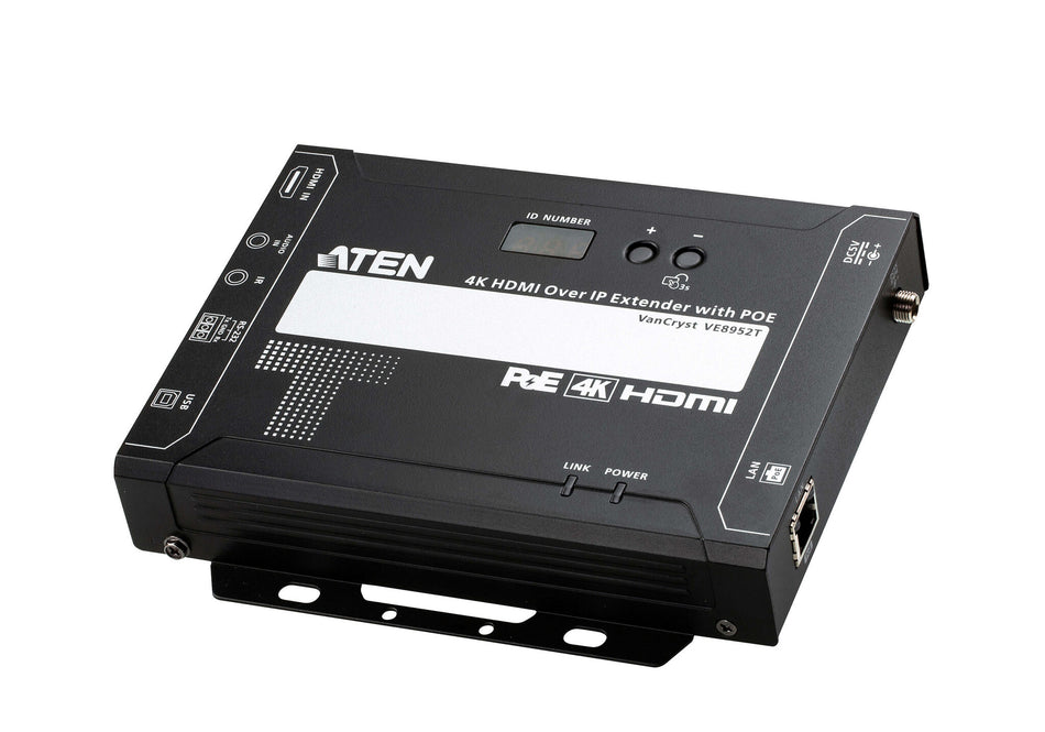 ATEN VE8952T-AT-E AV extender AV transmitter Black