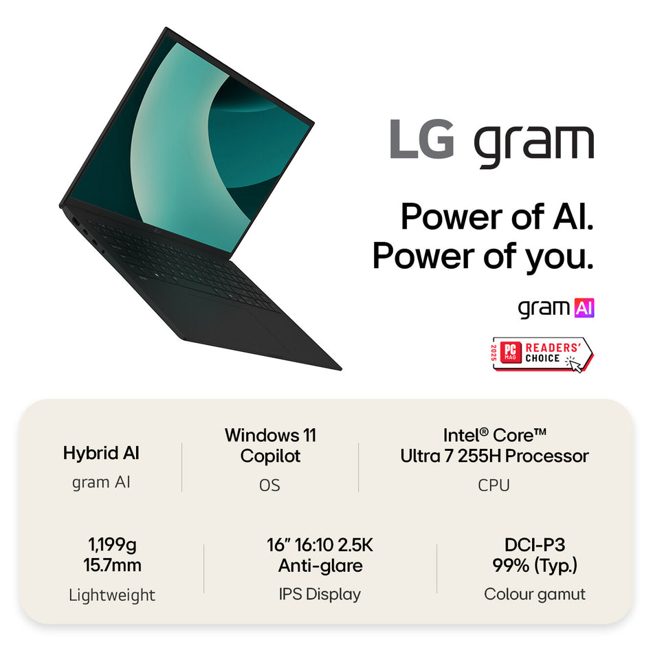 LG Gram AI 16Z90T-G.AA78A1