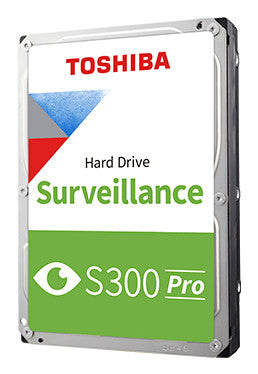 Toshiba S300 Pro Surveillance internal hard drive 8 TB 7200 RPM 512 MB 3.5" Serial ATA III