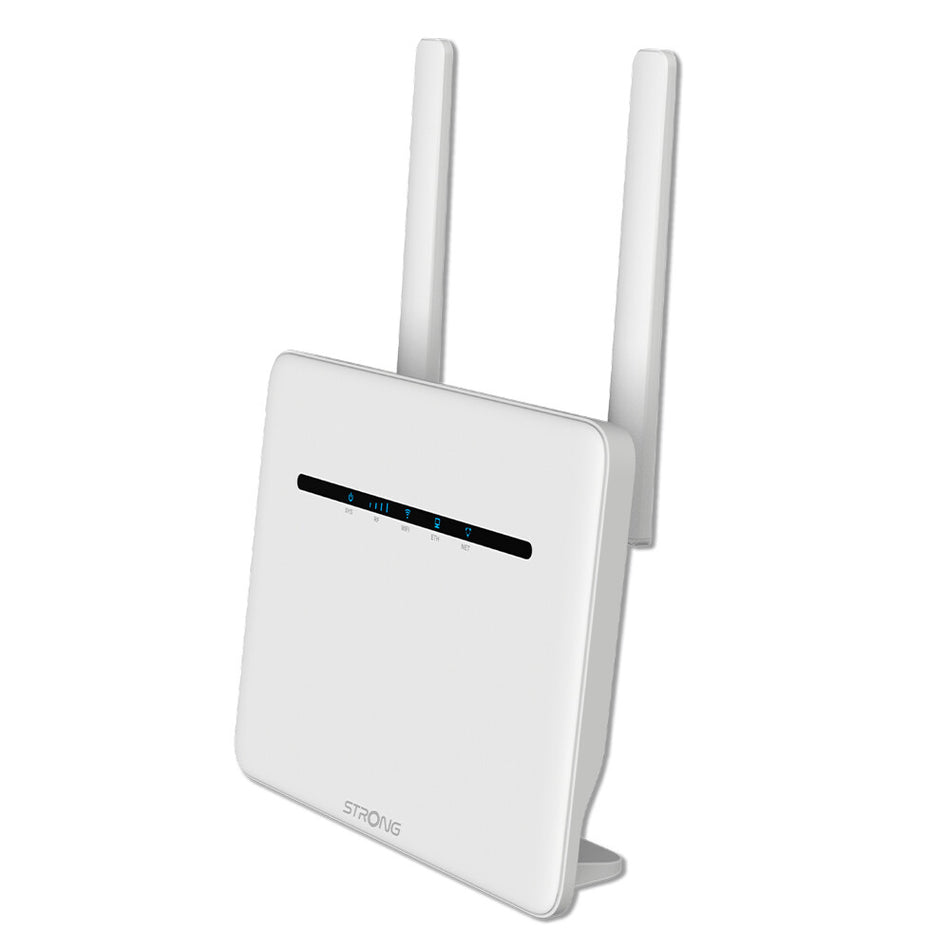 Strong 4G+ LTE Router 1200 UK wireless router Gigabit Ethernet Dual-band (2.4 GHz / 5 GHz) White