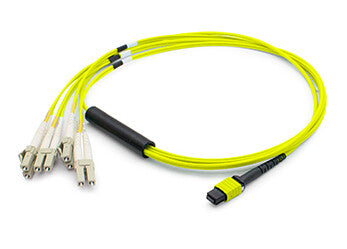 AddOn Networks CAB-M12P4LC-S3-AO InfiniBand/fibre optic cable 3 m MPO/MTP LC Yellow