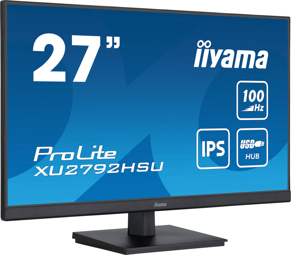 iiyama ProLite XU2792HSU-B6 computer monitor 68.6 cm (27") 1920 x 1080 pixels Full HD LED Black